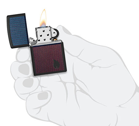 Zippo 218 Two Tone Flame Design Çakmak