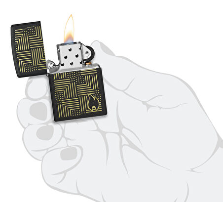 Zippo 218 Fancy Zippo Design Çakmak