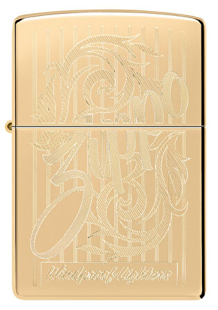 Zippo 254B Zippo Windproof Lighter Design Çakmak