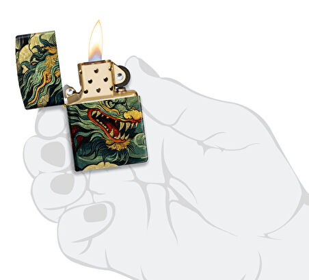 Zippo 48458 Dragon Design Çakmak