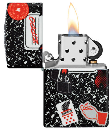 Zippo 49352 Zippo Notebook Design Çakmak