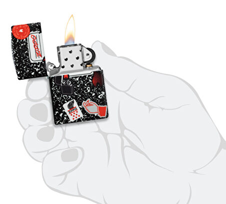 Zippo 49352 Zippo Notebook Design Çakmak