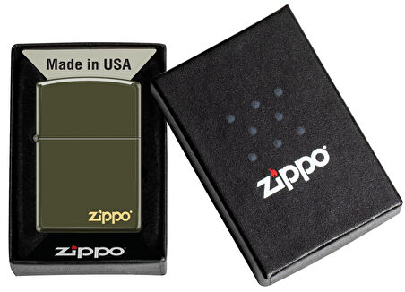 ZIPPO ÇAKMAK 221 ZIPPO LOGO HAKİ 3 NUMARA