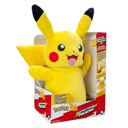 Pokemon Hareketli İnteraktif Pikachu Pelüş 26cm