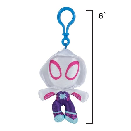 Spidey Pelüş Figürlü Anahtarlık - Ghost-Spider SNF0040