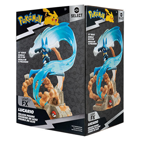 Pokemon Select Seri Lüks Koleksiyon Heykel Figür - Lucario