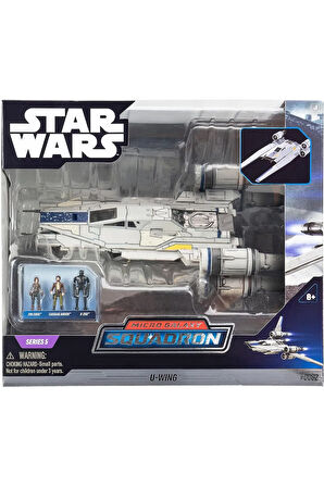 JAZWARES STAR WARS U WING ARAC VE MIKRO FIGUR SETI