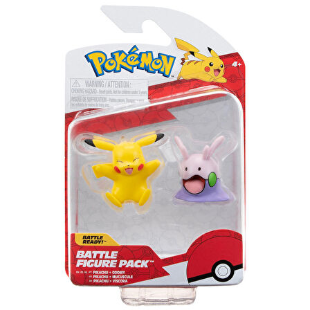 Pokemon Battle Figürler - Pikachu ve Goomy PKW3007