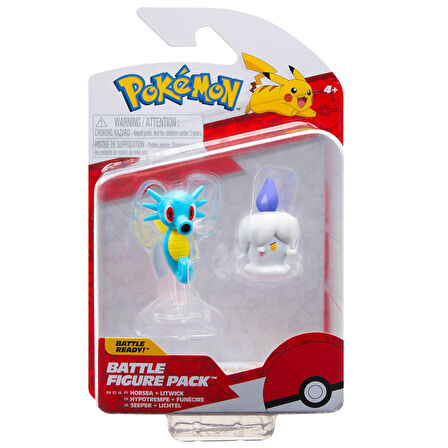 Pokemon Battle Figürler - Horsea ve Litwick PKW3008