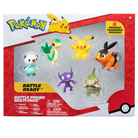 Pokemon Battle 6'lı Figür Seti PKW3062