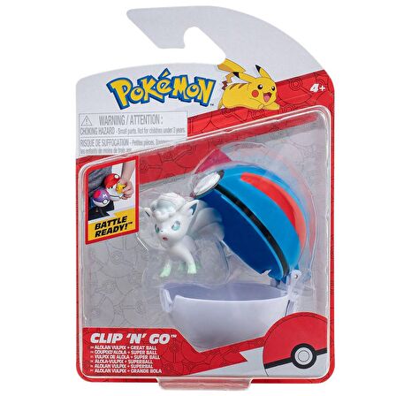 Pokemon Clip 'N' Go Alolan Vulpix PKW3135