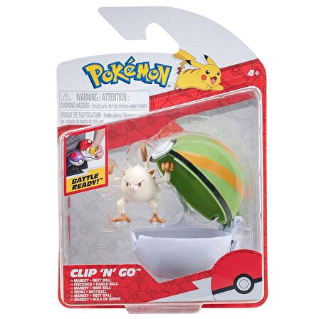 Pokemon Clip 'N' Go Mankey PKW3136