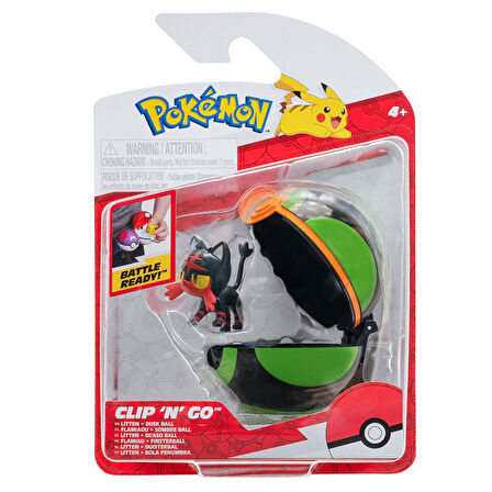 Pokemon Clip 'N' Go Seri 16 - Litten PKW3147