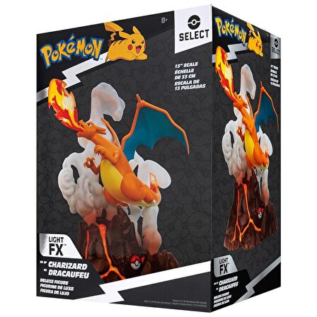 Pokemon Select Seri Lüks Koleksiyon Heykel Figür - Charizard