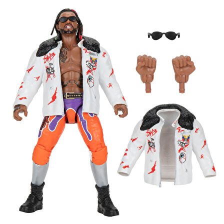 Jazwares AEW Karakterleri Model Aksiyon Figürler S14 Swerve Strickland 126
