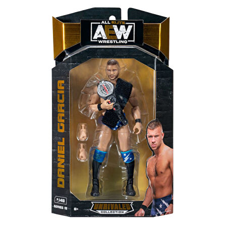 Jazwares AEW Karakterleri Model Aksiyon Figürler S15 Daniel Garcia 148