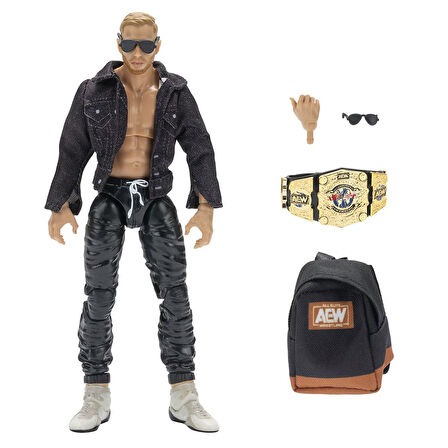 Jazwares AEW Karakterleri Model Aksiyon Figürler S16 Orange Cassidy 155