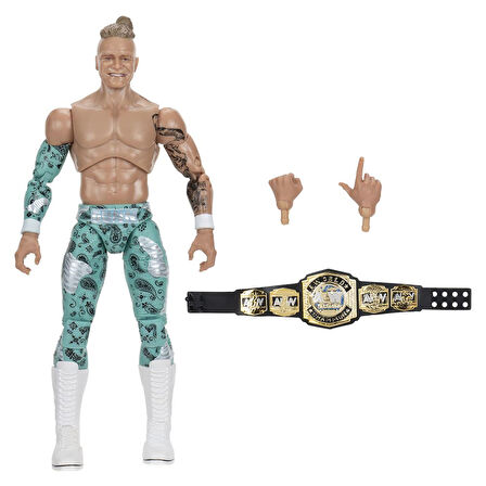 Jazwares AEW Karakterleri Model Aksiyon Figürler S16 Colten Gunn 159
