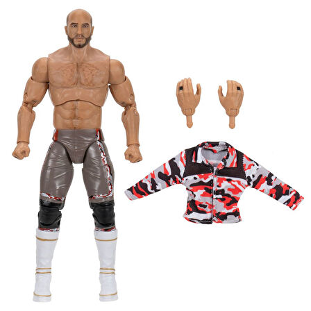 Jazwares AEW Karakterleri Model Aksiyon Figürler S9 Claudio Castagnoli 73
