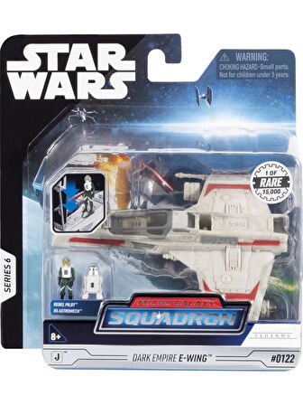 Star Wars Dark Empire E-Wing Araç ve Mikro Figür Set