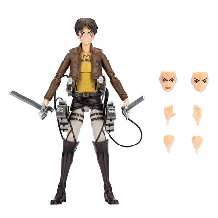 Jazwares Total Anime 16cm Aksiyon Figür 01 - EREN JAEGER