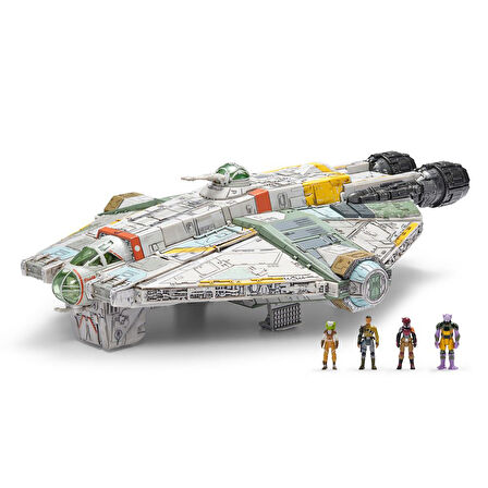 Jazwares Star Wars Ghost Araç ve Mikro Figür Seti SWJ0301