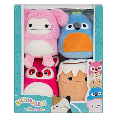 Squishmallows Micromallows 4'lü Figür Paketi MM0006
