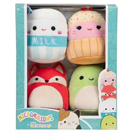 Squishmallows Micromallows 4'lü Figür Paketi MM0007