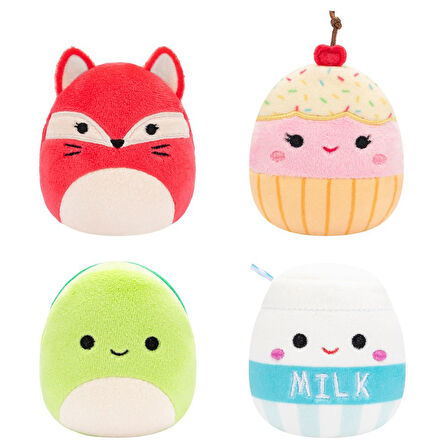 Squishmallows Micromallows 4'lü Figür Paketi MM0007