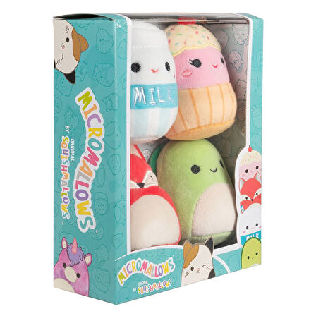 Squishmallows Micromallows 4'lü Figür Paketi MM0007
