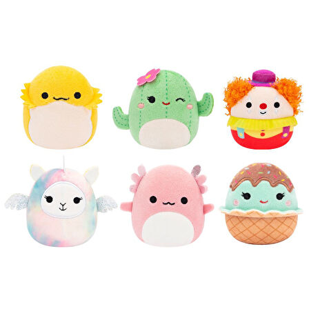 Squishmallows Micromallows 6'lı Figür Paketi MM0009