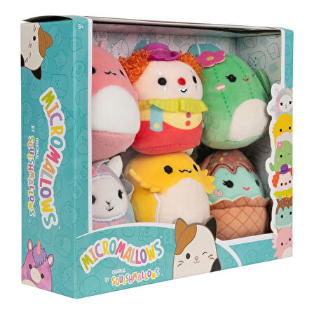 Squishmallows Micromallows 6'lı Figür Paketi MM0009