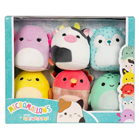 Squishmallows Micromallows 6'lı Figür Paketi MM0011