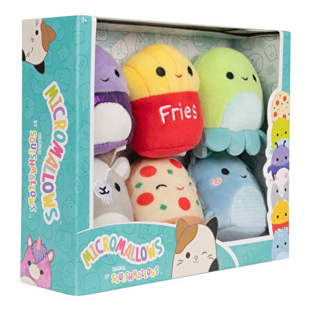 Squishmallows Micromallows 6'lı Figür Paketi MM0012