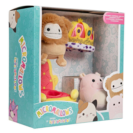 Squishmallows Micromallows 2 Figür + 2 Aksesuar Seti MM0014