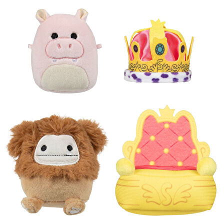 Squishmallows Micromallows 2 Figür + 2 Aksesuar Seti MM0014