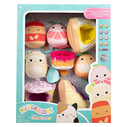 Squishmallows Micromallows 4 Figür + 4 Aksesuar Seti MM0018