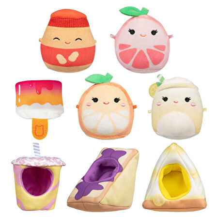 Squishmallows Micromallows 4 Figür + 4 Aksesuar Seti MM0018