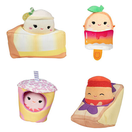 Squishmallows Micromallows 4 Figür + 4 Aksesuar Seti MM0018