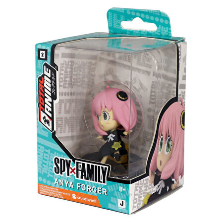 Jazwares Total Anime Mini Büst Figür - Anya Forger 0082