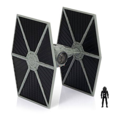 Jazwares Star Wars TIE Fighter Araç ve Mikro Figür Seti SWJ0337