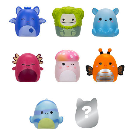 Squishmallows Squish-a-longs 8 Figür + Yüzük Set Seri 2 AL0025