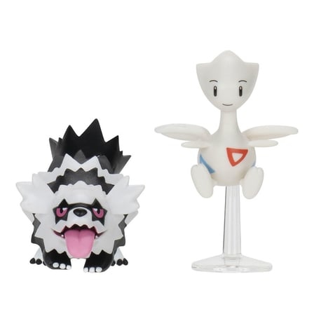 Pokemon Battle Figürler - Galarian Zigzagoon ve Togetic PKW4050