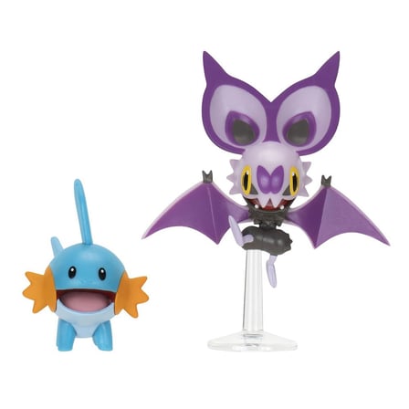 Pokemon Battle Figürler - Mudkip ve Noibat PKW4051
