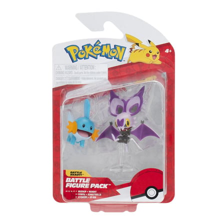 Pokemon Battle Figürler - Mudkip ve Noibat PKW4051