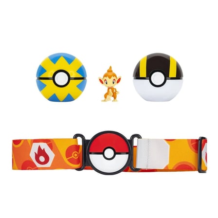Pokemon Clip 'N' Go Poke Ball Kemer ve Figür Seti PKW4168