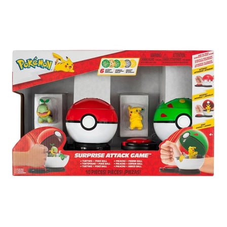 Pokemon Sürpriz Atak Oyun Seti - Turtwig ve Pikachu PKW4183