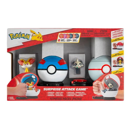 Pokemon Sürpriz Atak Oyun Seti - Fennekin ve Pancham PKW4184