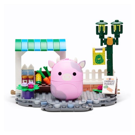 BLDR Squishmallows Oyun Seti İnek Patty'nin Çiftlik Pazarı CNS0042