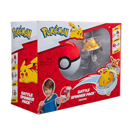 Pokemon Battle Spinner Tekli Paket - Pikachu PKW4398